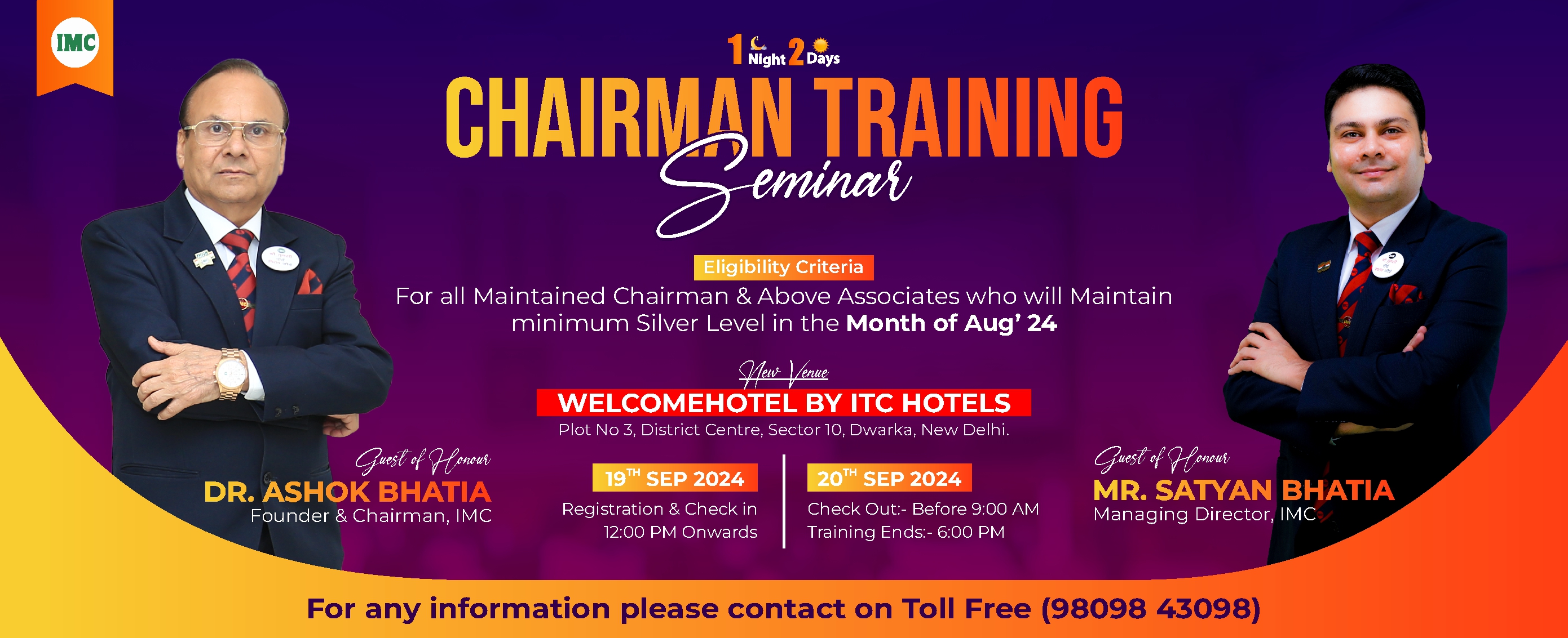 Chairman Training Seminar